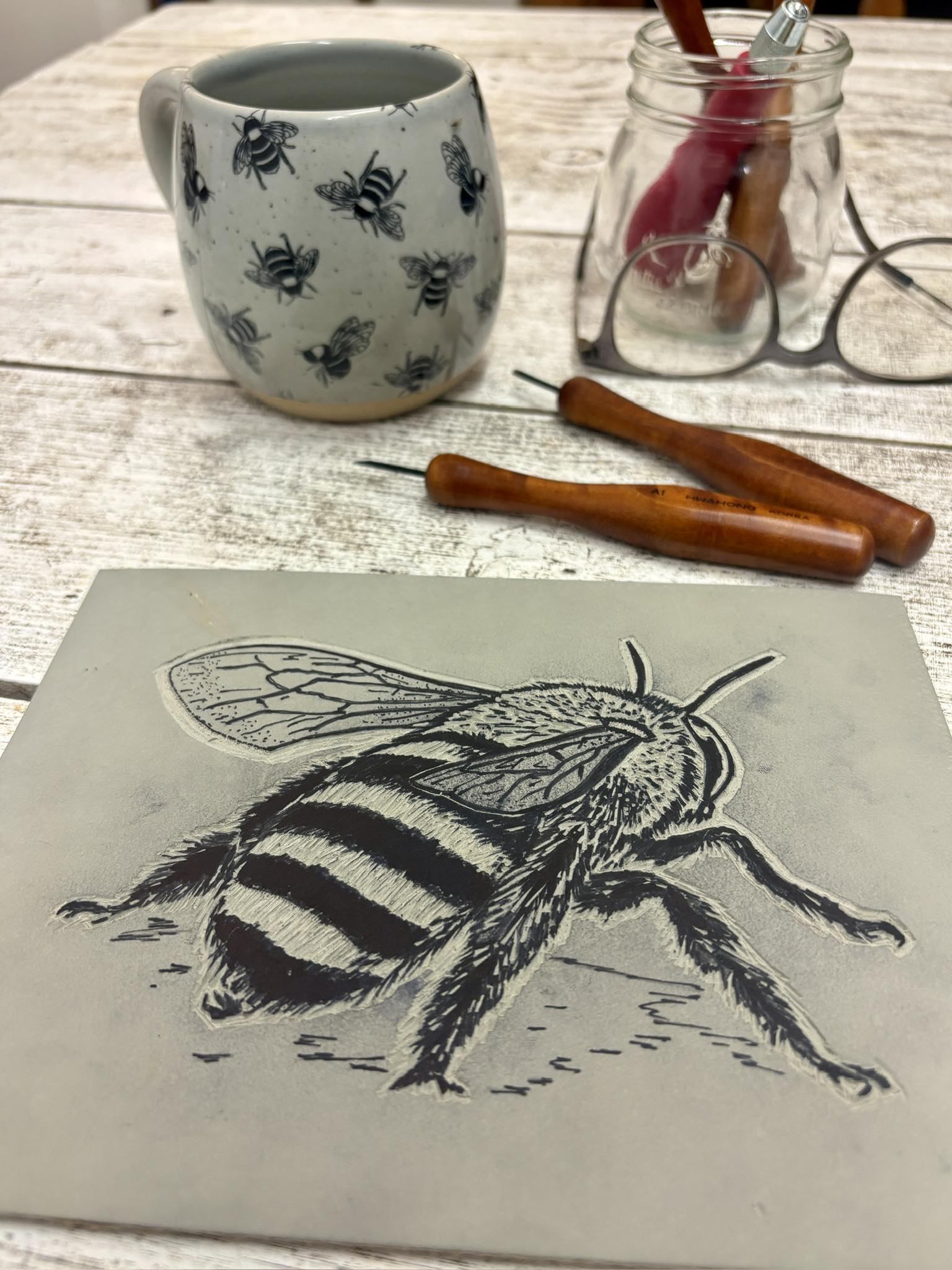 Lino Cut Printing Workshop - JOIN THE WAITLIST