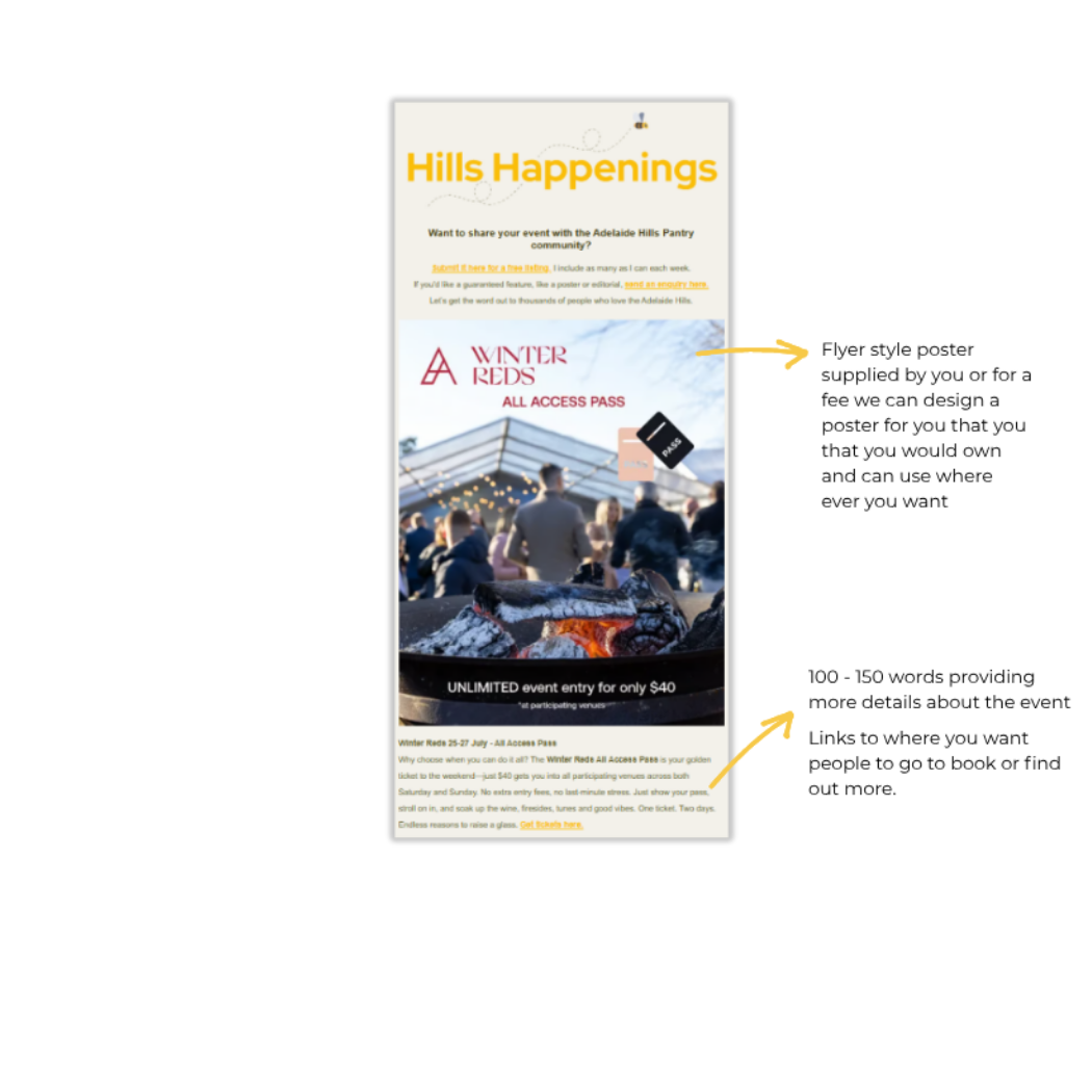 Featured Event Listing